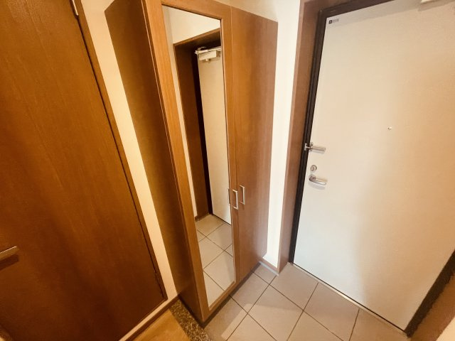 ルミナスNSコーポの玄関