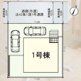 北九州市八幡西区上の原　第３の区画図
