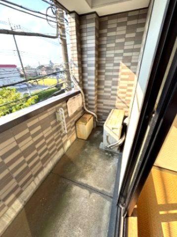 下田ビルのバルコニー
