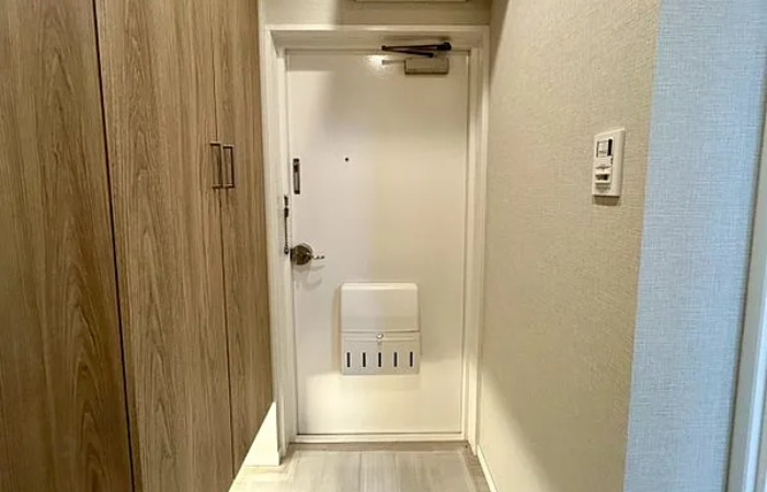 宮原パークハイツの玄関|落ち着いた玄関です　フルリフォームしました。綺麗です。