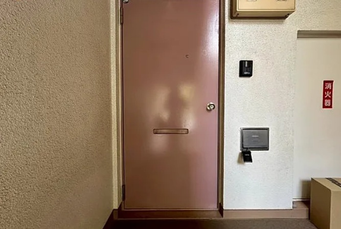 宮原パークハイツの玄関|きれいな玄関です　