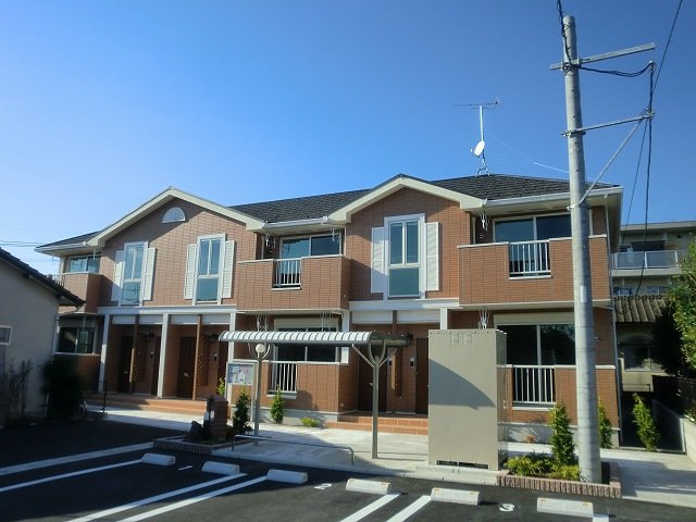 熊本市西区池田２丁目のアパートの外観|おしゃれな外観です