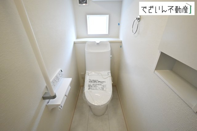 【トイレ】 | 本庄市小島6丁目　新築住宅 | ≪22号棟≫
現地(2025年11月撮影)