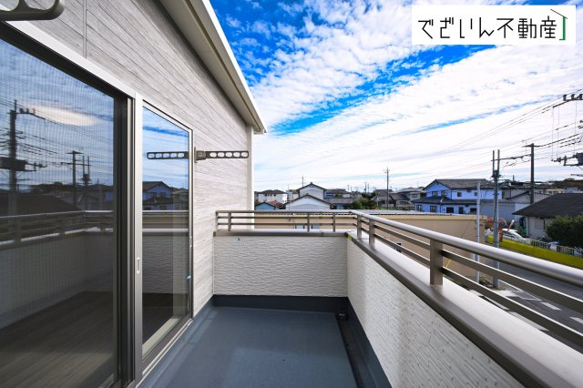 【バルコニー】 | 本庄市小島6丁目　新築住宅 | ≪22号棟≫
現地(2025年11月撮影)