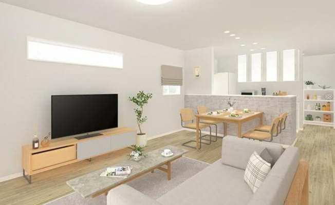【居間・リビング】 | 本庄市小島6丁目　新築住宅