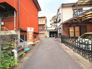 【前面道路含む現地写真】 | 北区衣笠東御所ノ内町　建築条件なし | スーパー：イズミヤ千本北大路店まで徒歩約7分、お買い物便利★