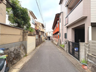【前面道路含む現地写真】 | 北区衣笠東御所ノ内町　建築条件なし | 金閣寺小学校◆衣笠中学校