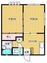 【間取り】 | ハイツ北町（GoodHome）