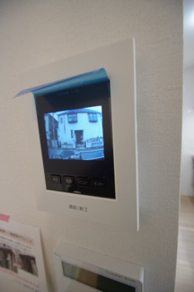 【セキュリティ】 | 【仲介手数料無料！！】府中市北山町2丁目　新築戸建て（全1棟）1号棟　6299万円 | カラーTVモニター付きインターフォン