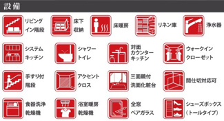 【構造・工法・仕様】 | 【仲介手数料無料！！】府中市北山町2丁目　新築戸建て（全1棟）1号棟　6299万円