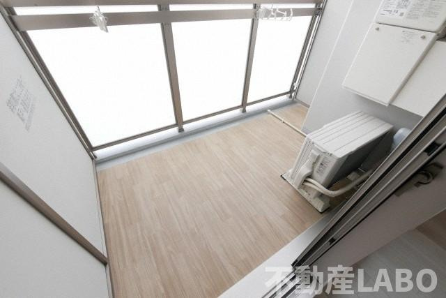 エスリードレジデンス大阪難波のバルコニー