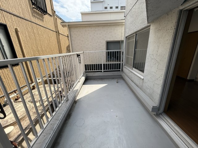 クレール若竹のバルコニー