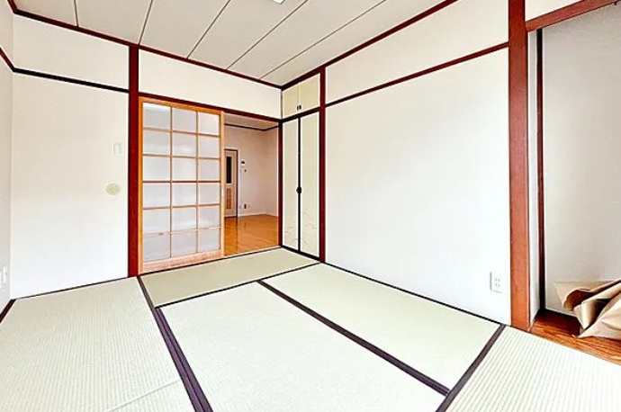 鴻巣人形町ハイムの和室|落ち着いた雰囲気の和室付きです