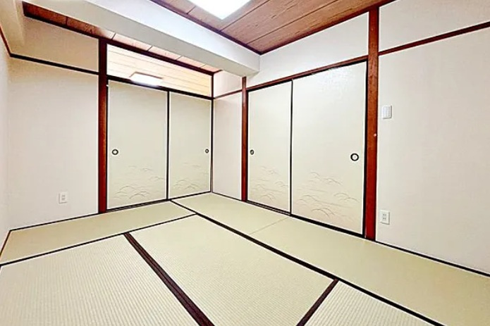 鴻巣人形町ハイムの和室|和室があると落ち着いた雰囲気になりますね