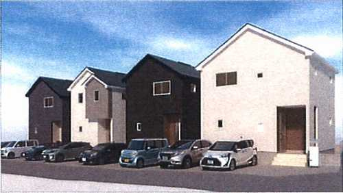 八王子市川口町24-4期　新築戸建て全4棟の外観