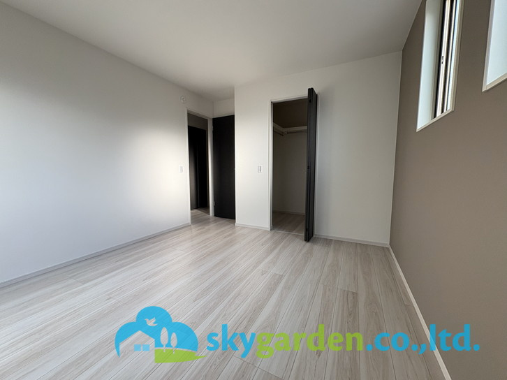 茅ヶ崎市南湖4期　新築戸建　全2棟2号棟の寝室