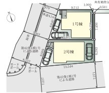 ◎茅ヶ崎市南湖5丁目　新築戸建　2号棟◎の区画図|2号棟◇
