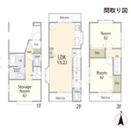 高槻市下田部町1丁目　中古戸建の画像