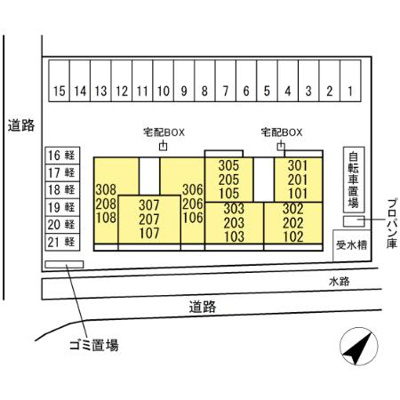 【区画図】 | フェリックス葵