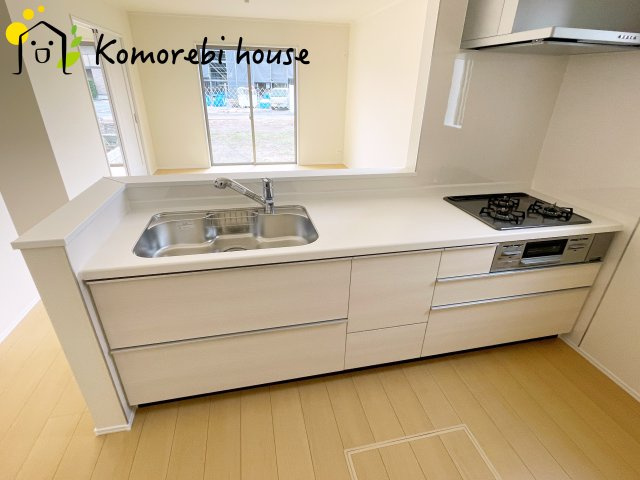 さいたま市西区三橋　第1期　新築一戸建て　ハートフルタウン　Fのキッチン|使いやすいキッチンです