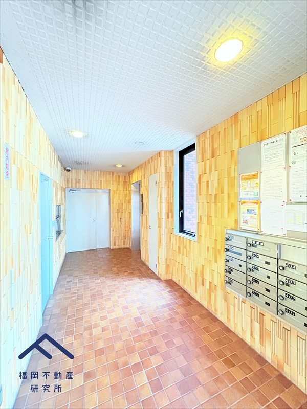 ライオンズマンション桜坂のエントランス