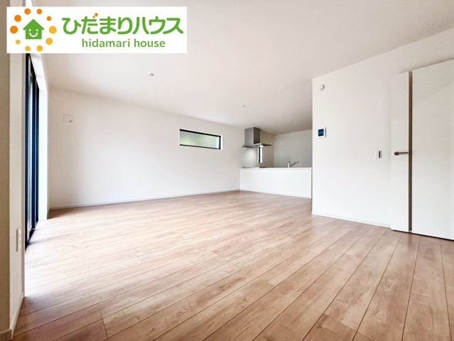 流山市東深井15期　新築戸建　1号棟の居間・リビング|早くお仕事終わらせて、家に帰りたくなるようなリビングです(^^♪							
