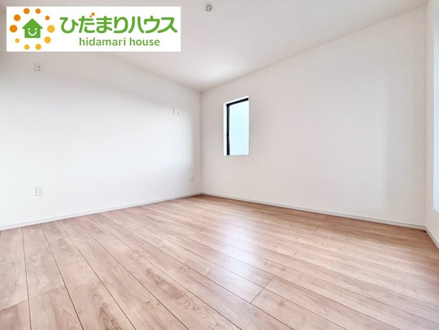 流山市東深井15期　新築戸建　1号棟の寝室|大きなベッドを置いても余裕の広さの主寝室♪♪					
