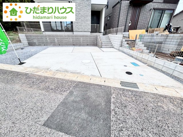 流山市東深井15期　新築戸建　1号棟の駐車場|2台可能です！！