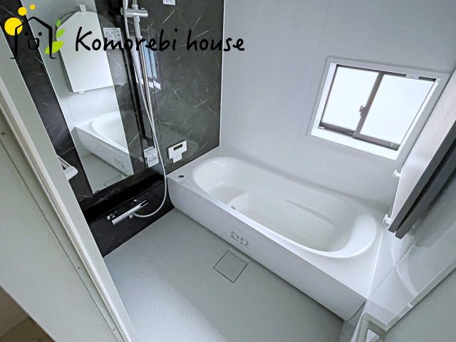 比企郡川島町中山　11期　新築一戸建て　グラファーレ　02の浴室|コンパクトで使いやすいお風呂です
