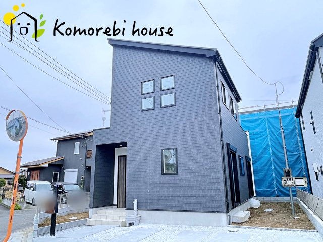 比企郡川島町中山　11期　新築一戸建て　グラファーレ　02の外観|建物外観を気になさる方へ、見た目の良い物件です