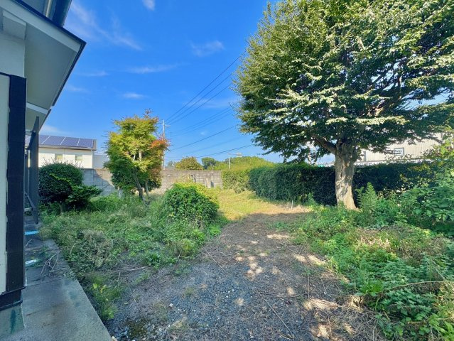 那珂市中台中古戸建の庭