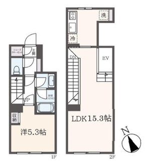【間取り】 | ＴＲＡＤＩＳ　荏原中延