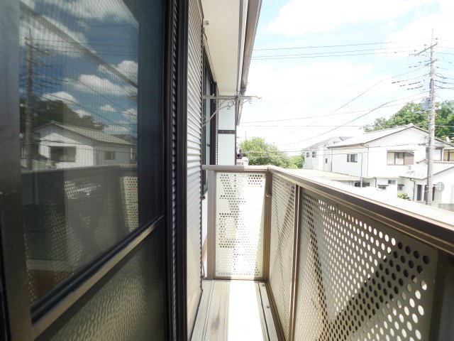 ガーデンハウスＡ棟のバルコニー