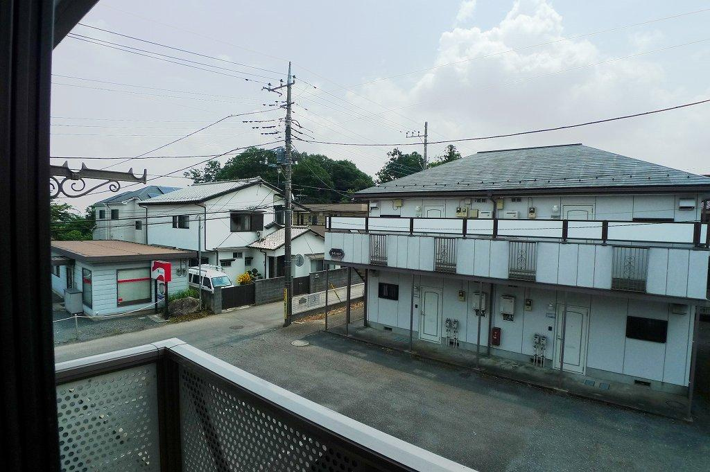 ガーデンハウスＡ棟のバルコニー