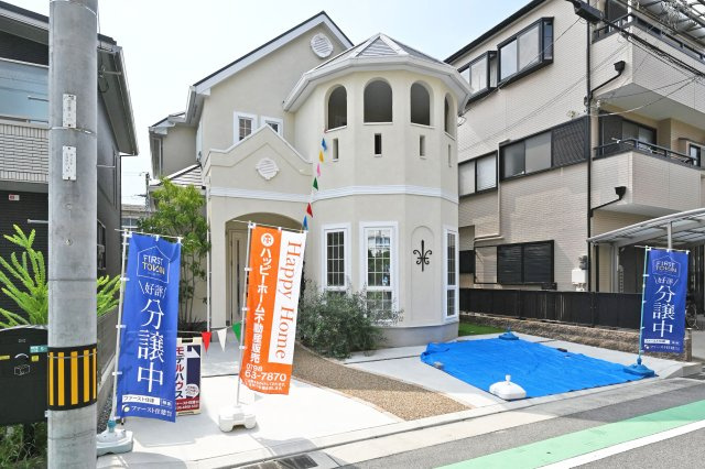 西宮市南甲子園3丁目新築未入居戸建│3SLDK+駐車2台可(車種制限有)