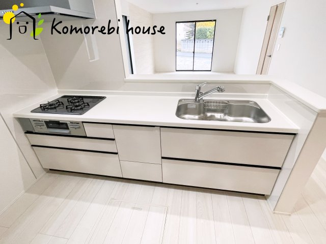 比企郡川島町中山　11期　新築一戸建て　グラファーレ　03のキッチン|11/25　撮影
