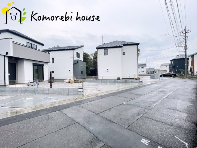 比企郡川島町中山　11期　新築一戸建て　グラファーレ　03の前面道路含む現地写真|11/25　撮影