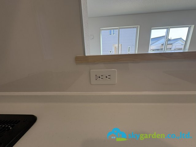 平塚市岡崎第23　新築戸建　全3棟2号棟のキッチン