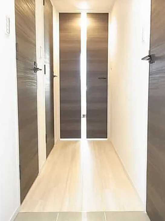 パークハビオ東中野の玄関