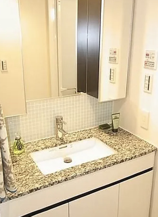 パークハビオ東中野の独立洗面台