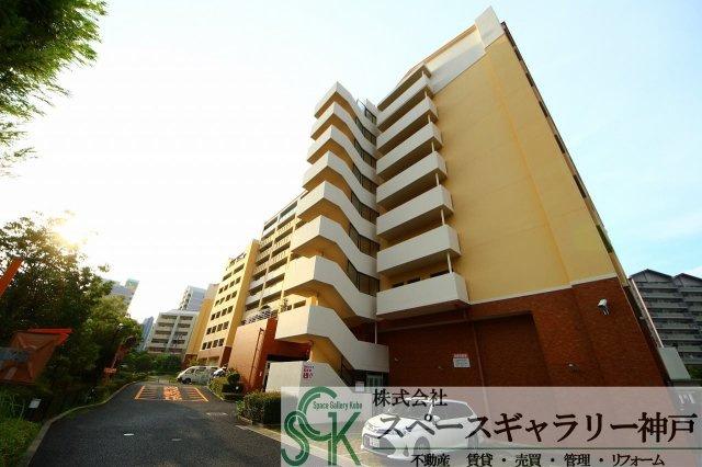 ヴィルドヴァン西神南2番館の外観パース