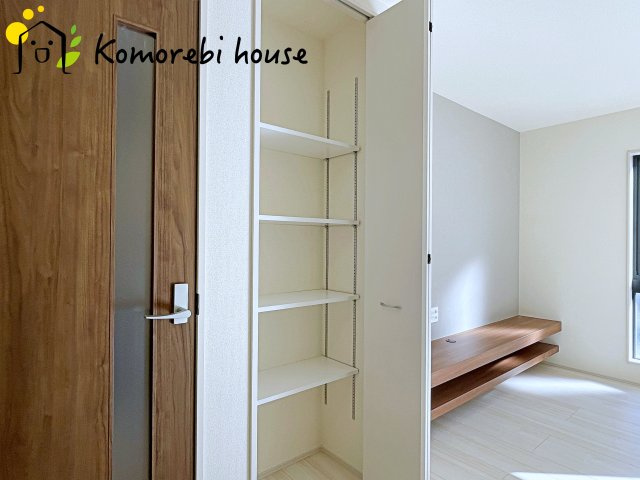 さいたま市見沼区深作　4期　新築一戸建て　リーブルガーデン　01の収納|26.1.8撮影済み