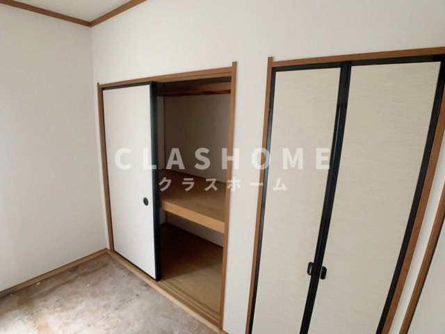 翼ハイツ　2号館の収納|同型タイプのお部屋になります