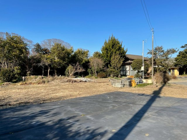 茨城県行方市吉川　中古戸建の庭