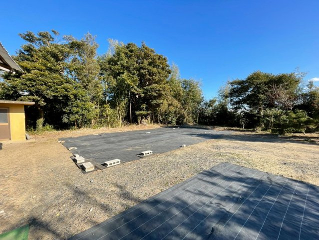 茨城県行方市吉川　中古戸建の駐車場