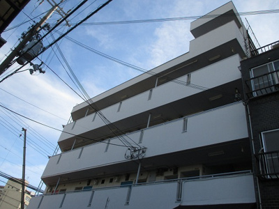 【外観】 | 新大阪東ビル | 白壁のきれいな外観です