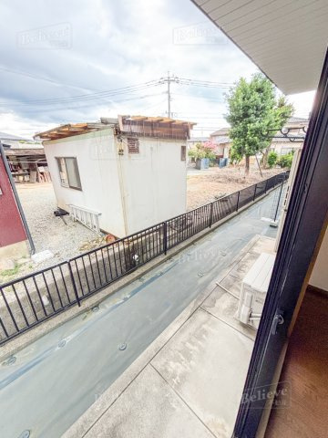 ハイネス迎野のバルコニー|日当たりの良いバルコニー♪