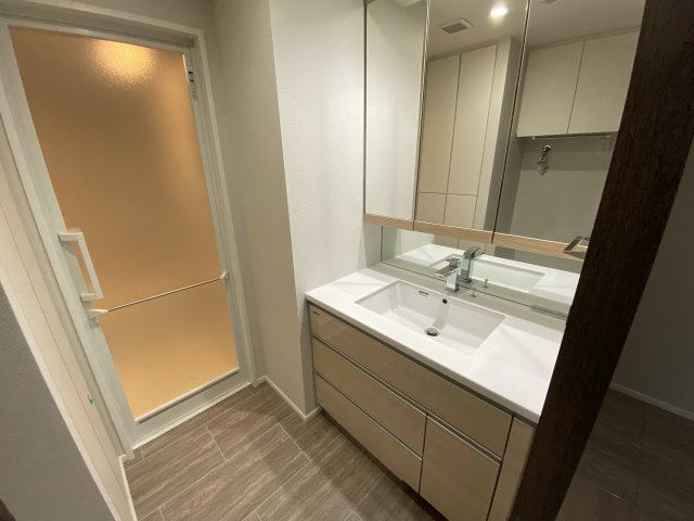 ザ・レジデンス東京駅前の独立洗面台