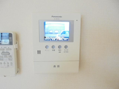 【セキュリティ】 | ファミール　ガーデン | カメラ付インターホン
