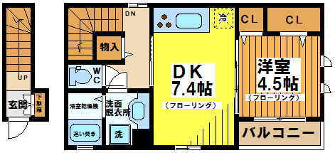 【間取り】 | アビタシオン明大前